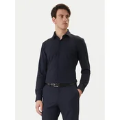 BOSS Srajca P-Hank 50555767 Mornarsko modra Slim Fit