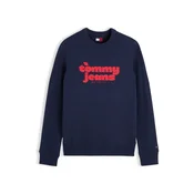 Tommy Jeans Majica mornarska/rdeča