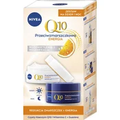 097916 Nivea 2 pakiranja - dnevna in nočna krema Q10 ENERGY