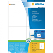 HERMA Labels Premium A4 105x148 mm white paper matt 800 pcs.