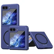 GS Ovitek za računalnik za Samsung Galaxy Z Flip7 FE/Z Flip6, za MagSafe, temno moder