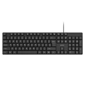 Savio KB-01 USB tipkovnica, US, črna