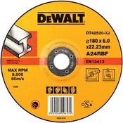 DEWALT PLOŠČA REZALNA METAL 180x6x22,2mm DPC (S), (5000093548)