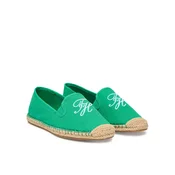 Espadrile Tommy Hilfiger Th Script Summer Espadrille FW0FW09240 Zelena