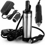 Wiltec Potopljiva pumpa - pumpa 12V za tekucine i dizel + 220V adapter