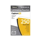 Fellowes A4 sijajna folija za laminiranje, 125 mikronov