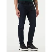 HUGO Jeans hlače 50517493 Mornarsko modra Extra Slim Fit
