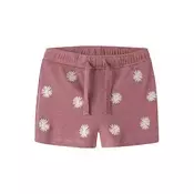 NAME IT Hlače NMFJOLEMO  pastelno rumena / magenta / off-bela