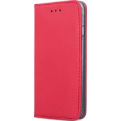 Ovitek Smart Book za Motorola Moto E15/G05 - rdeč