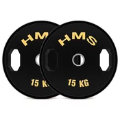 HMS komplet gumiranih olimpijskih kolutov TOG15 2 x 15 kg
