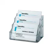 Sigel Stalak za posjetnice, s 3 pretinca