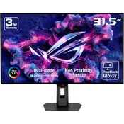 Asus Gaming monitor ROG XG32UCWMG 32/OLED/3840x2160/240Hz 4K 480Hz FHD/0.03ms/HDMIx2,DP,USB/G-Sync/VESA