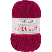 Schoeller + Stahl Chenille 90290-07 Wine Red Pletilna preja