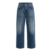 DIESEL Kavbojke WIDEE-R R07K9 moder denim