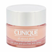 Clinique All About Eyes krema za oči proti oteklinam in temnim kolobarjem 15 ml za ženske
