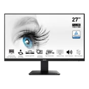 MSI PRO MP273A Monitor, 27, FHD, Flat, IPS, 100Hz, HDMI/DP/VGA, Crni