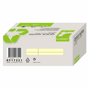 Q-Connect Samolepilne reciklirane blazinice - 76 x 76 mm, rumene barve, 12 kosov