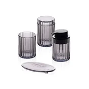 Lessentiel Maison Kupatilski set, 4 komada, Crni