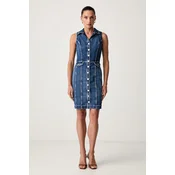 Guess poletna obleka denim DESTINY