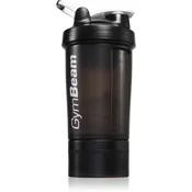 GymBeam Večkomponentni shaker Blend Bottle Black White 600 ml