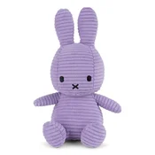 Miffy - Plišasti zajček Small, Corduroy lilac