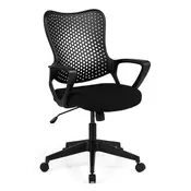 Northix Ergonomski pisarniški stol mreža nastavljiv metulj 150kg