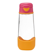 Plastenka za pitje Sport 600 ml – rožnata/oranžna