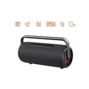 MANTA zvučnik Bluetooth, 80Wmax, SUPER BASS, vodootp, TWS, LED, baterija, crni