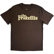 Fratellis Classic Logo Brown L Majica