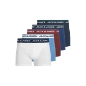 JACK & JONES Boksarice JACBRANCO modra/mornarska/svetlo modra/burgund/bela