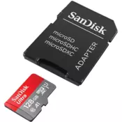 SanDisk Ultra microSDXC 128GB + SD Adapter 140MB/s A1 Class 10 UHS-I