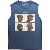 Gorillaz Demon Days Denim Blue L Majica