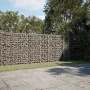 vidaXL Gabion z žico 3,5 mm in mrežo 10x10 cm 600x100x150 cm
