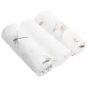 Muslin pelene 3 kom – bijela