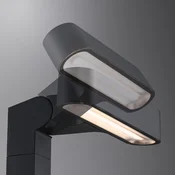 Paulmann Plug & Shine LED svetilka za projektor Ito, vodoravna, IP65 - antracitna, prozorna - Kovina