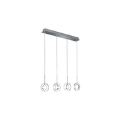 Reality - LED luster na sajli PRATER 4xLED/4W/230V