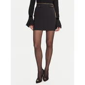 Elisabetta Franchi Mini krilo GO-148-57E2-V380 Črna Regular Fit
