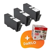 HP - Komplet kartuš HP CZ109AE nr.655 (črna), kompatibilna, 3 kosi + DARILO GRATIS