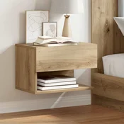Zidni nocni ormarici 2 kom boja hrasta artisan