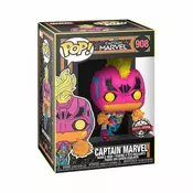 Funko POP Marvel: Black Light- Captain Marvel