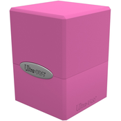 Kutija za kartice Ultra Pro Satin Cube - Hot Pink (100+ kom.)