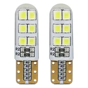 2/1 Led sijalica za auto Standard T10 W5W 12SMD 2835 12V Amio