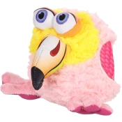 FLAMINGO Flamingo rozi, pliš, zvucna, 20cm