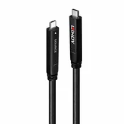 Lindy USB 3.2 Gen 2 & DP 1.4 Type C hibridni kabel, 15m