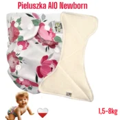shumee Večnamenski žep za plenice za novorojenčke Coolmax PEONY