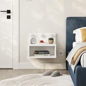 Hanah Home Nocni stocic, 40x33.8x30cm, Beli