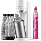 SodaStream SodaStream Duo - Aparat za gazirano vodo z 2 steklenicami (steklo/plastika) in CO2 bombico