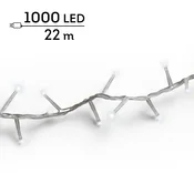 Lumineo LED lampice za jelku Compact Soft Glow Twinkle, 1000 lampica, 22 m, Bele