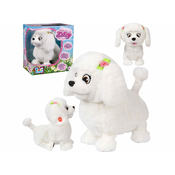 sarcia.eu Puppy Luv - Interaktivni pes pudelj, plišast pes Lily 2+