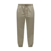 GAP Hlače ESSENTIAL svetlo rjava